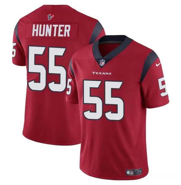 Youth Houston Texans #55 Danielle Hunter Red Vapor Untouchable Limited Stitched Jersey Dzhi